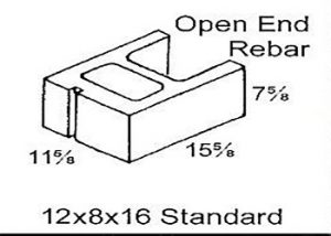 12 Inch Wide Block - Southwest Block